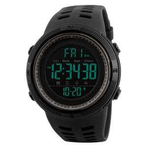 SKMEI 1251 50m Waterproof Men's Digital Sports Watch Chrono Countdown