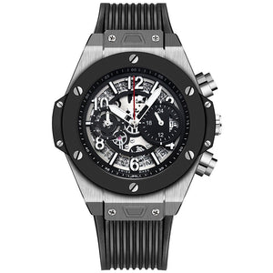 Kimsdun Men's Watch Sports Silicone Fashion Calendar waterproof men's business Quartz Watch K-523B