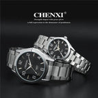 Chenxi Couple Watch 021 Steel Belt Women's and men quartz fashion casual Watch CX-021