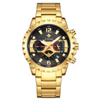 WWOOR Business Casual Men's Watch Steel Belt Quartz Watrproof Watch Hot Selling Men's Watch 8880