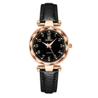 SENO Star Watch Ladies Fashion Trend Waterproof Belt Quartz Women Watch S047