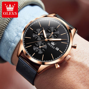 2022 OLEVS watch for men New Men's watch sports chronograph fashion quartz watch simple men's watch 2881