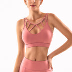 Women Sports Bra Quick Drying Breathable yoga Vest running sports Top Y26b6862