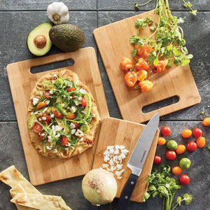 Bamboo Cutting Board for Turkey Meat, Vegetables BBQ cooking kitchen dining