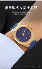 BESTWIN Silicone Band Student Watch Men's Wristwatch Fashion Calendar Men's casual business Watch 952