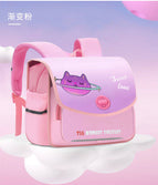 Children's horizontal schoolbags for boys and girls in grades one, two and three for girls in grades backbag