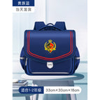 Horizontal schoolbag primary school children's ultra-light ridge protection to reduce the burden of boys and girls 2022 new LAF011