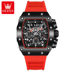 OLEVS men's watch large dial sports chronograph electronic watch fashion men's watch 3608DL