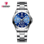 CHENXI Waterproof Watch Women's Watch Student Watch Couple Watch lady Quartz Watch CX-019A Steel