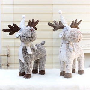 Christmas gift home shop commercial decoration big mouth elk crafts 42010