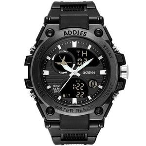 Men's watch 50m Swim Waterproof Wristwatch Outdoor luminous timing watch Quartz Clock Sport Watch new Year's gift