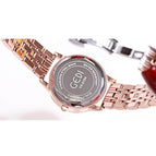 GEDI 5154 Fashion Casual Watch Hot Sale Women Elegant Luxury Stainless Steel Waterproof Ladies Diamond Rhinestone Analog Quartz Wristwatch
