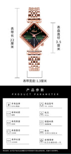 GEDI New Arrive Vibrato Durable Ladies Watches Features Diamond Tiktok Classic Classic Steel Band Watches for Wowen