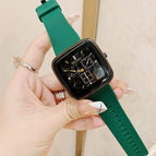 TICTOC new Korean version of large dial ladies square table neutral trend fashion watches femininity ins