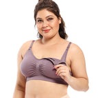 Large size anti-sagging maternity bra no steel ring thin postpartum anti-sagging nursing women's underwear 9001