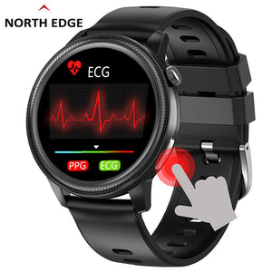 North Edge E102 Smart Watch ECG Watch Sleep Health Blood Pressure and Oxygen Monitor Bracelet