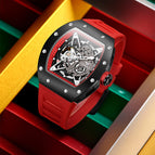 ONOLA ON3838 2023 Men watch Live Automatic Mechanical Watch Silicone strap Fashion Waterproof Sports Watch Men's casual ON3838