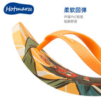 Hotmarzz flip-flops men's Chinese style non-slip slippers summer tide beach flip-flops HM0853