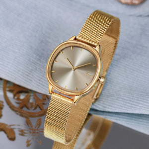 EAVANLIN Small gold women's Watch 2021 New ins niche design ladies watch luxury elegant quartz lady watch 1899