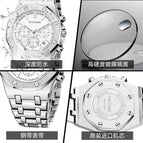 PINTIME Multifunctional Six-Pin Business Casual Fashion Waterproof Quartz Watch Foreign Trade Watch