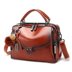 2021 new retro fashion one-shoulder portable messenger pillow Boston handbag 211
