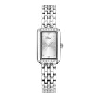 Watch women's 2022 new fashion trend women's niche design simple steel strap ladies watch 1901