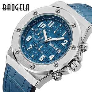 BAOGELA watch sports fashon men's watch luminous silicone men's quartz watch 1805