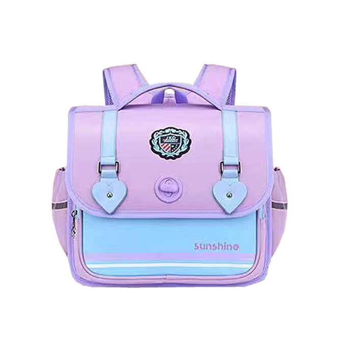2023 New Horizontal Student Backpack British Style Primary School Students boy and girl School Bag Children's Bags