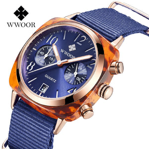 WWOOR 8860 New Fashion Watch Douyin Online Influencer Fashion Brand Multi-Pin Quartz Women's Watch 8860