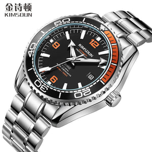 KIMSDUN men's watch high-end watch fully automatic mechanical watch waterproof sports watch men's watch K-1803A steel