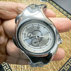 PINTIME special-shaped y2k original non-mechanical men watch twisted retro fashion medieval high-end ins niche quartz men's watch
