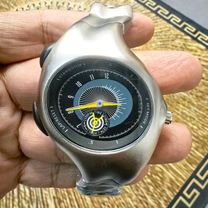 PINTIME special-shaped y2k original non-mechanical men watch twisted retro fashion medieval high-end ins niche quartz men's watch