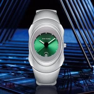 PINTIMEy2k special-shaped men's quartz watch fashion trendy high-end ins niche design men's casual watch