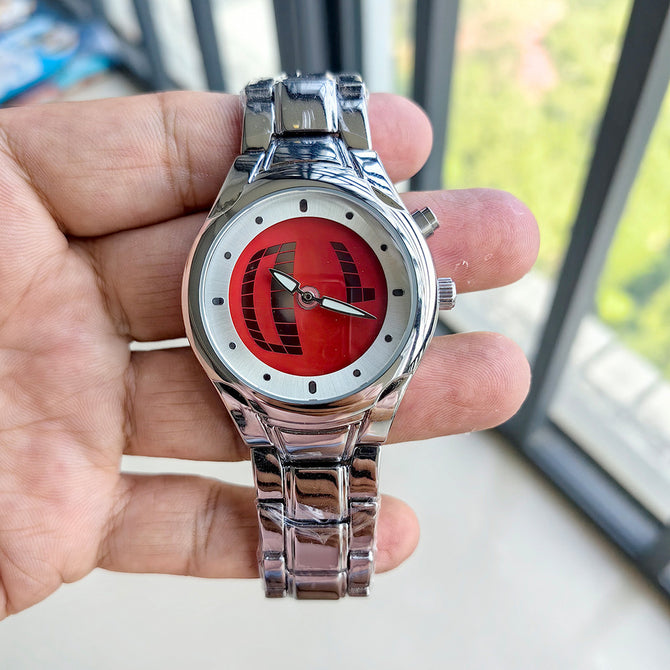 Pintime men's watch Retro y2k digital display dual display men's watch niche ins original quartz men's casual watch