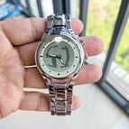 Pintime men's watch Retro y2k digital display dual display men's watch niche ins original quartz men's casual watch