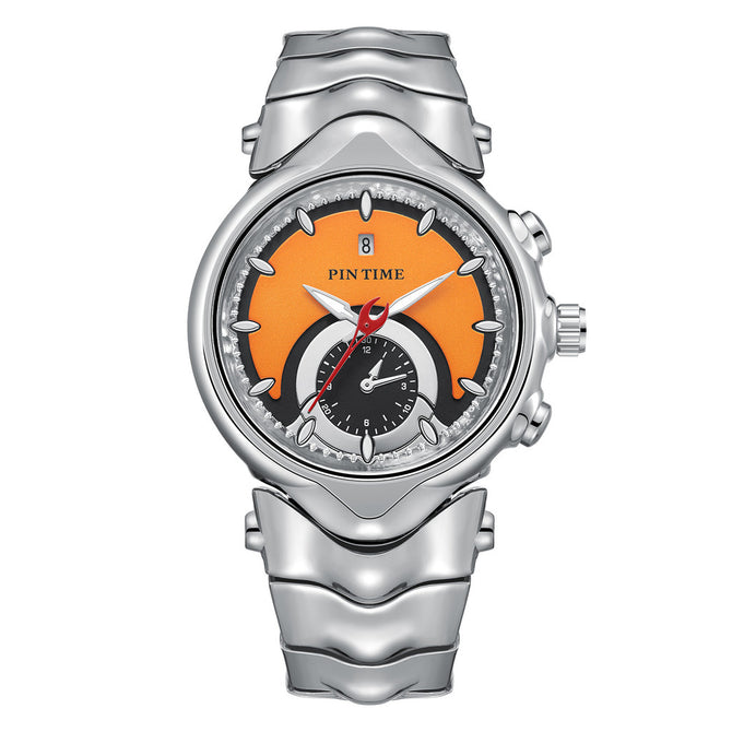 PINTIME Men's watch Y2K original style non-mechanical retro men's watch fashion trendy high ins niche design men's quartz casual watch