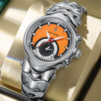 PINTIME Men's watch Y2K original style non-mechanical retro men's watch fashion trendy high ins niche design men's quartz casual watch