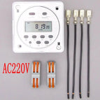 timer 220V 110V 24V 12V CN101A Digital LCD Power Timer Programmable Time Switch Relay 16A  CN101