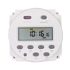 timer 220V 110V 24V 12V CN101A Digital LCD Power Timer Programmable Time Switch Relay 16A  CN101