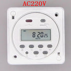 timer 220V 110V 24V 12V CN101A Digital LCD Power Timer Programmable Time Switch Relay 16A  CN101