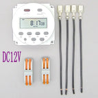 timer 220V 110V 24V 12V CN101A Digital LCD Power Timer Programmable Time Switch Relay 16A  CN101