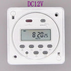 timer 220V 110V 24V 12V CN101A Digital LCD Power Timer Programmable Time Switch Relay 16A  CN101