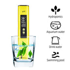 0.01 Digital PH Meter Tester Pocket Size PH Tester Large LCD Display / for Water Quality, Food, Aquarium, Pool Hydroponics /