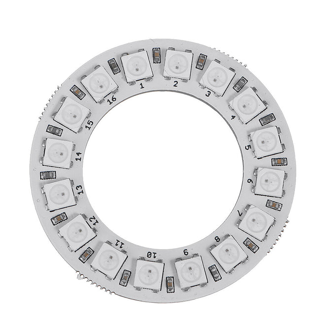 OPEN-SMART® 16-Bit 5V Neo Pixel WS2812 5050 Full-color RGB LED Lamp Round Panel Cascadable Rainbow LED Board for Arduino wholesale bulk price