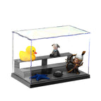 Acrylic Action Figures Model Transparent Display Case Toy DIY Assembling Storage Box Car Ship Collectibles Cabinets Boys Toys wholesale bulk price
