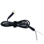 1.2m 5.5 *1.7 mm Power Supply Plug Connector With Cord / Cable For Acer  Laptop Adapter Cable