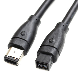 1.8m  FireWire IEEE-1394B 9pin to 6pin connection Cable