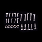 1 Bag (600pcs) For Watch Eye Glasses Clock cheap 12 Kinds of Stainless Steel Small Screws Nuts Assortment Kit Repair Part Tools