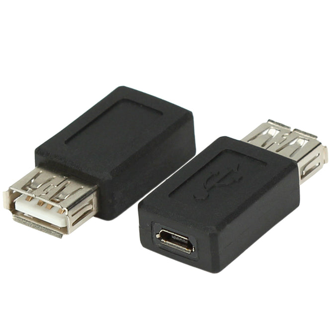 1 PCS Micro USB Female to USB Female Adapter Connector wholesale bulk price