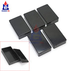 1 Pack Hot Sale Enclosure Instrument Case Electrical Supplies DIY 100X60X25MM Black Plastic Electronic Project Box